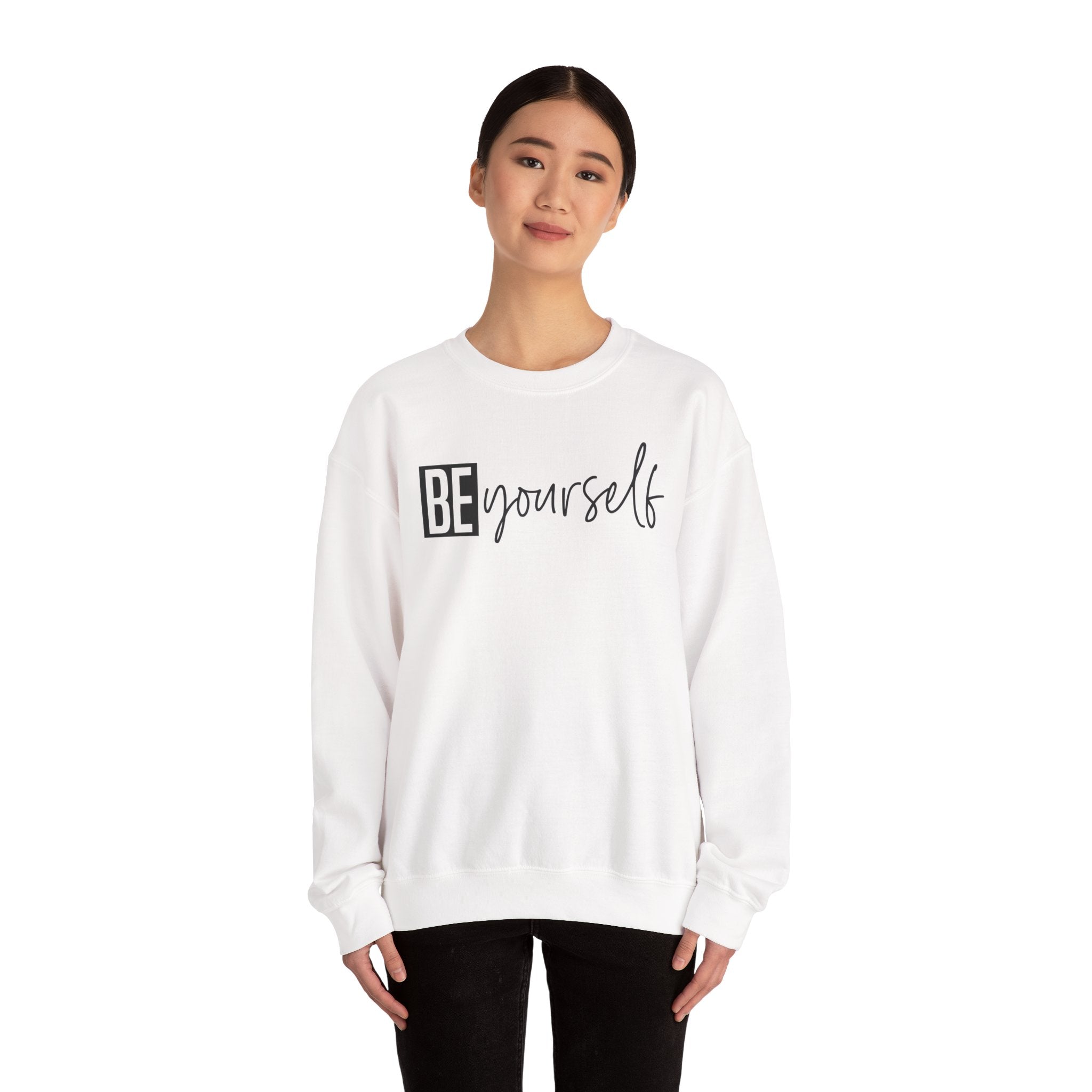 Be Yourself Unisex Crewneck Sweatshirt - Stylish & Comfortable