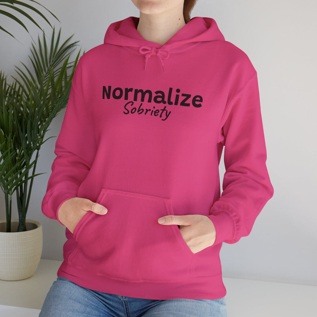 Normalize Sobriety Hoodie