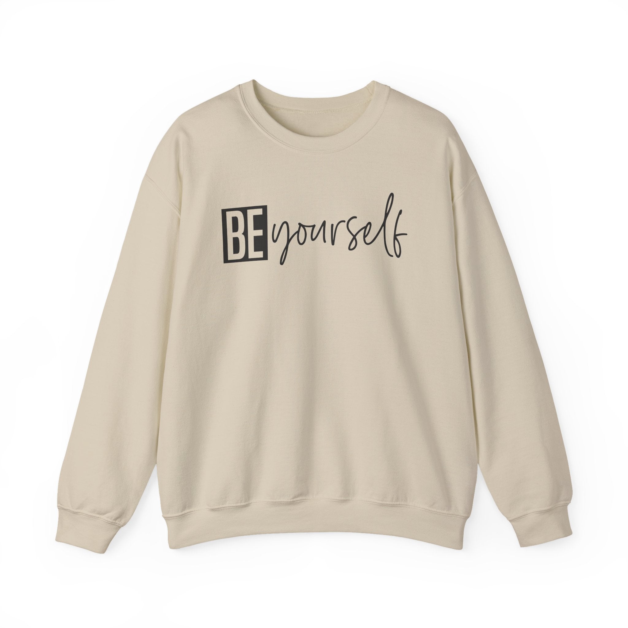 Be Yourself Unisex Crewneck Sweatshirt - Stylish & Comfortable