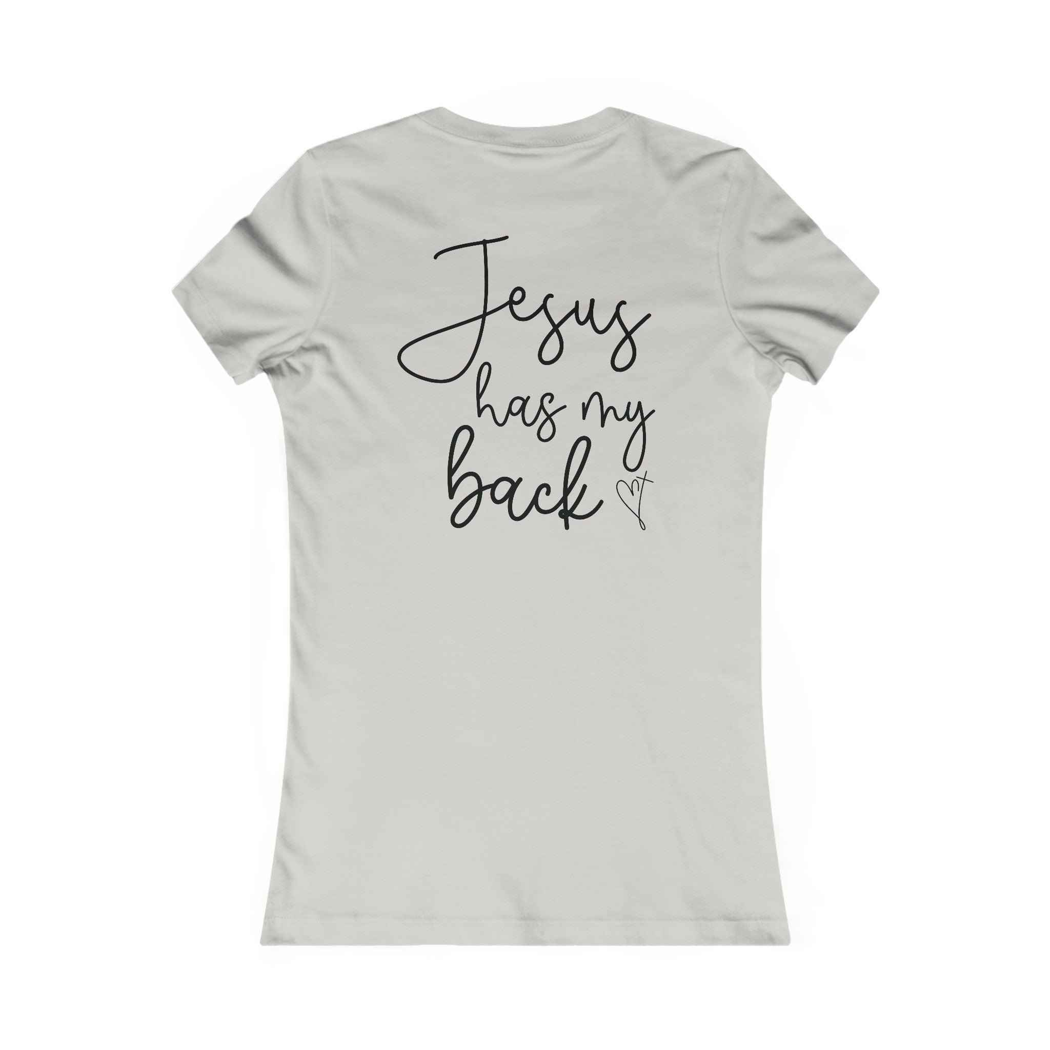 Heart T- Jesus Has My Back- Ladies