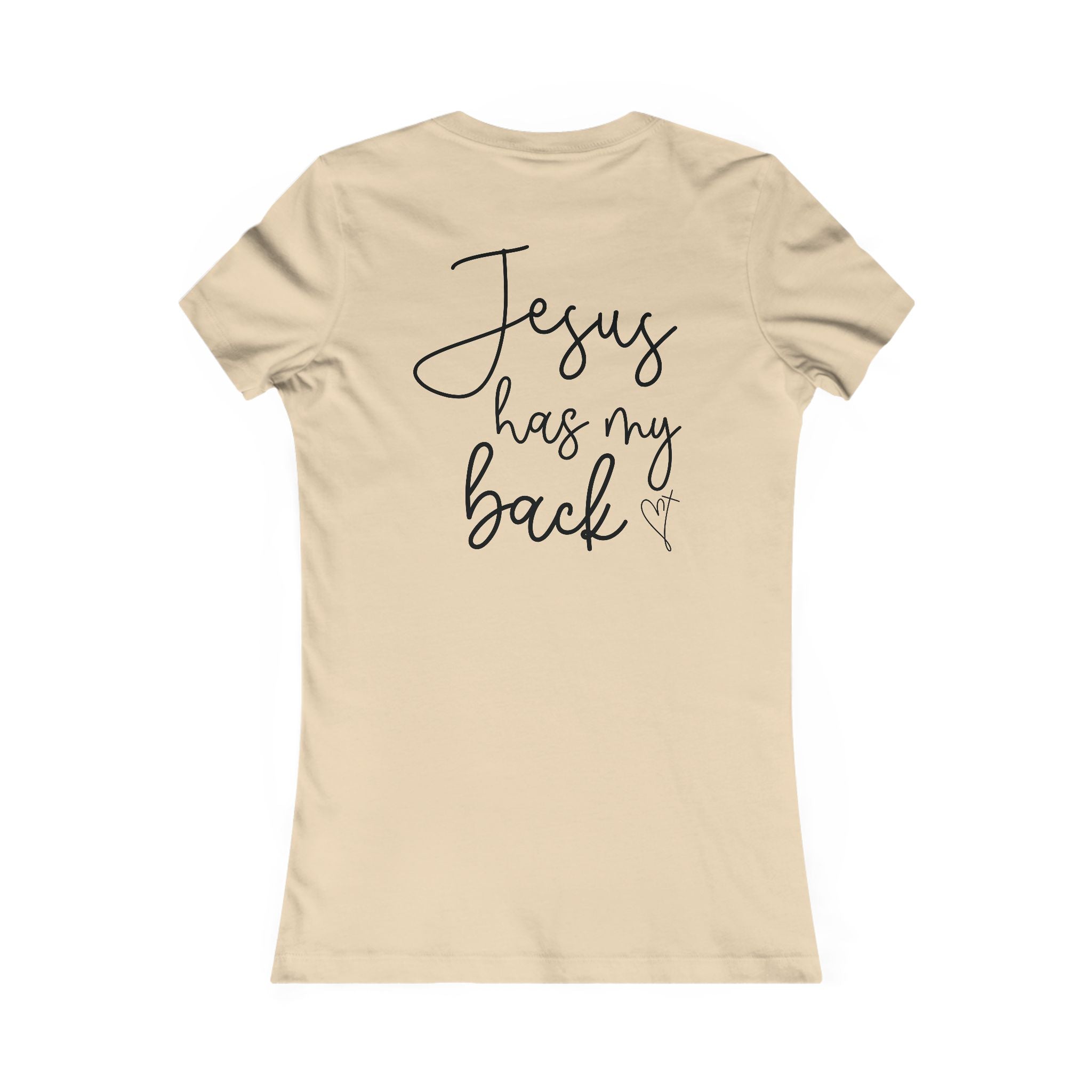 Heart T- Jesus Has My Back- Ladies