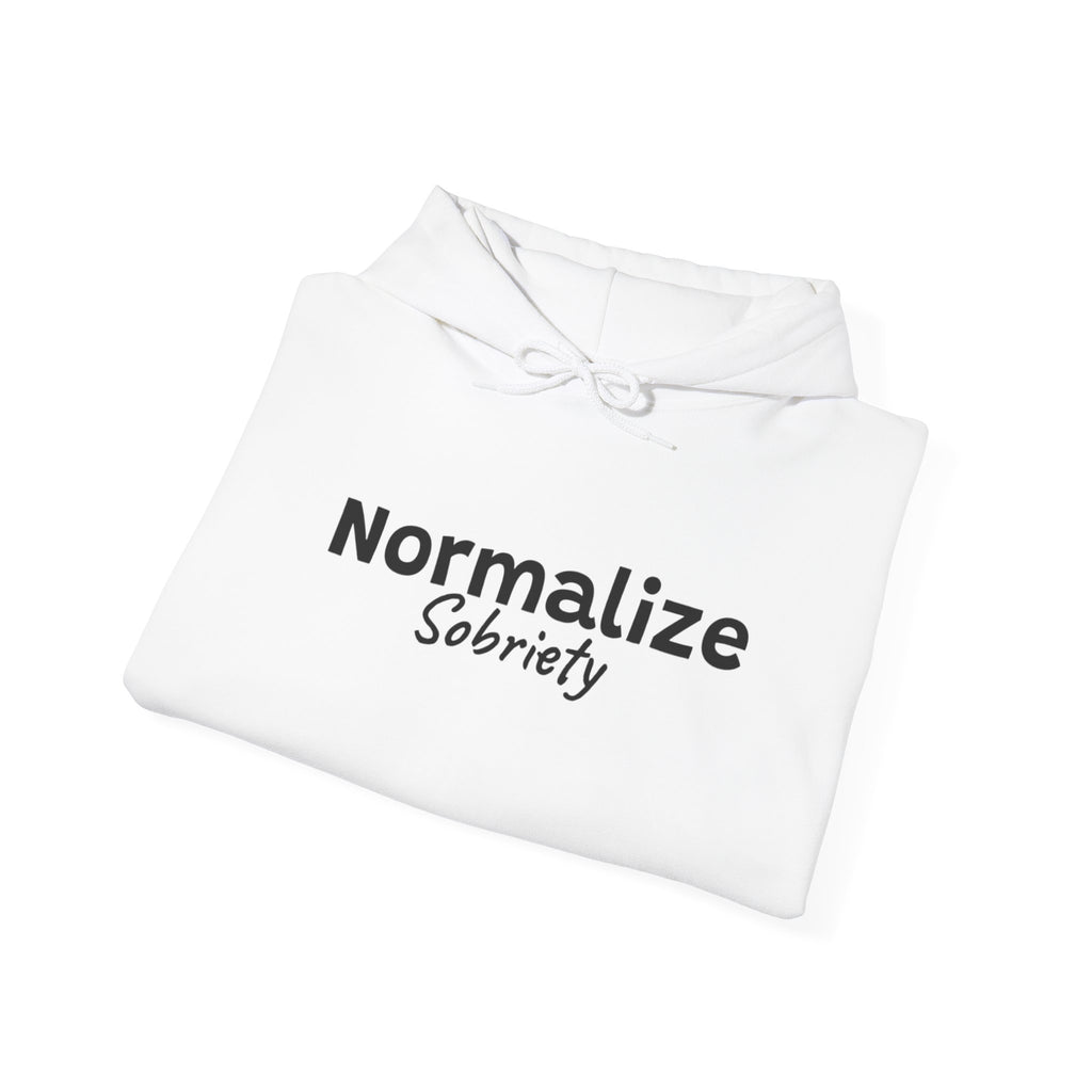 Normalize Sobriety Hoodie