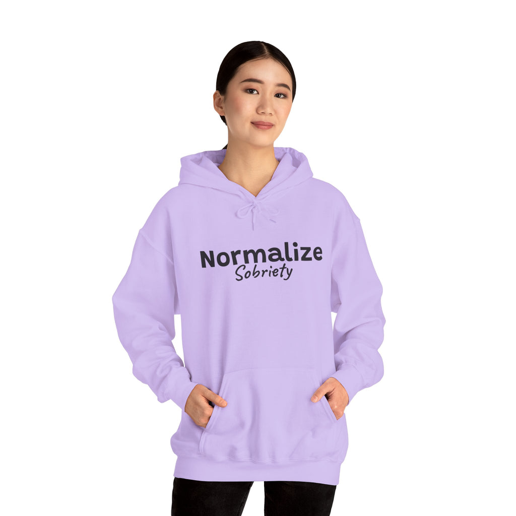 Normalize Sobriety Hoodie