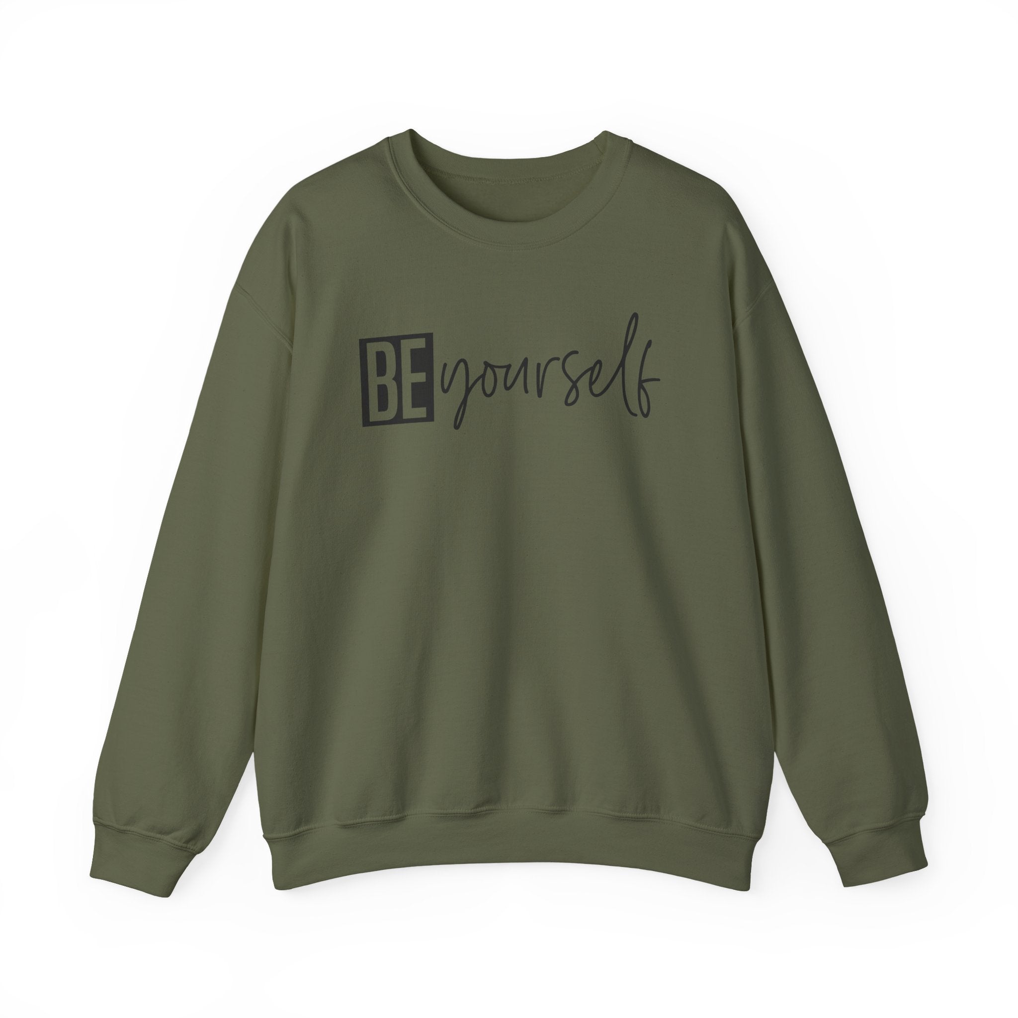 Be Yourself Unisex Crewneck Sweatshirt - Stylish & Comfortable