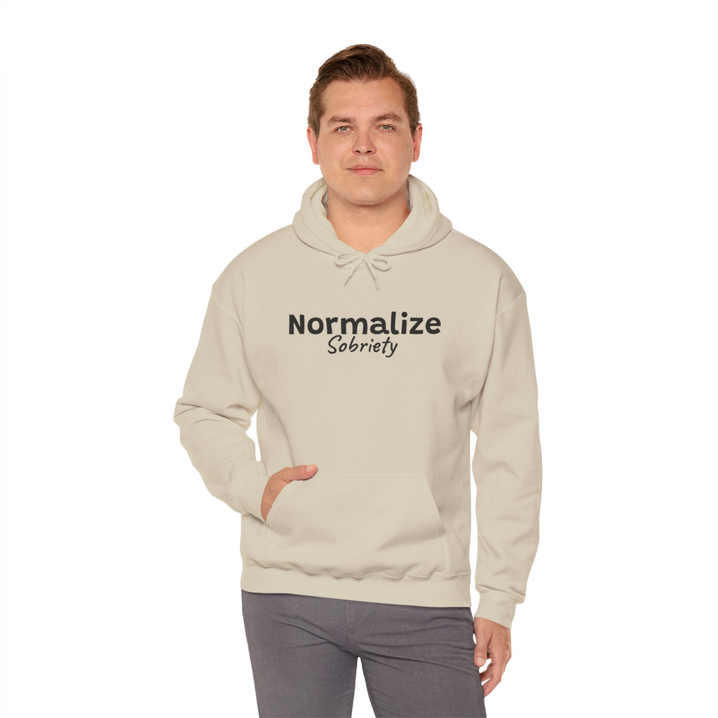 Normalize Sobriety Hoodie