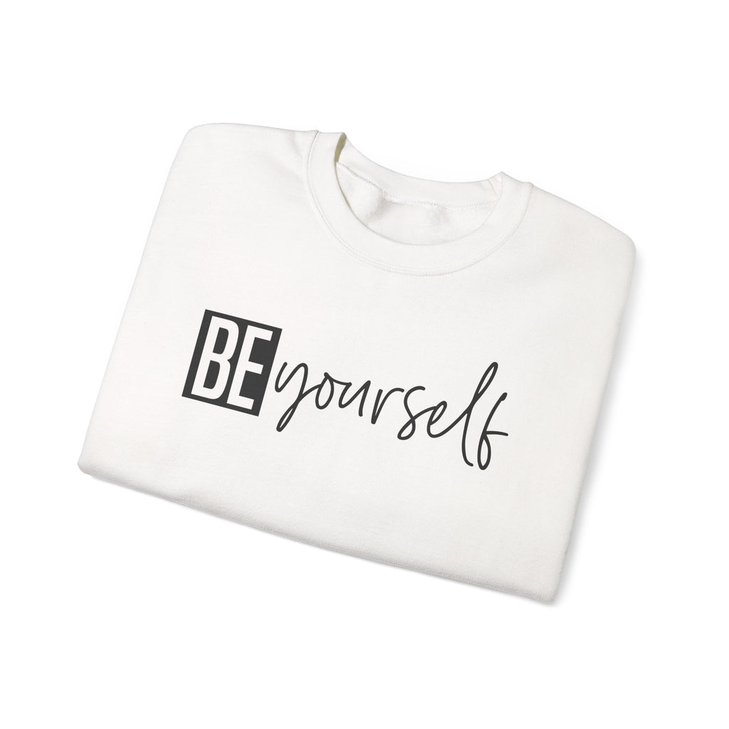 Be Yourself Unisex Crewneck Sweatshirt - Stylish & Comfortable