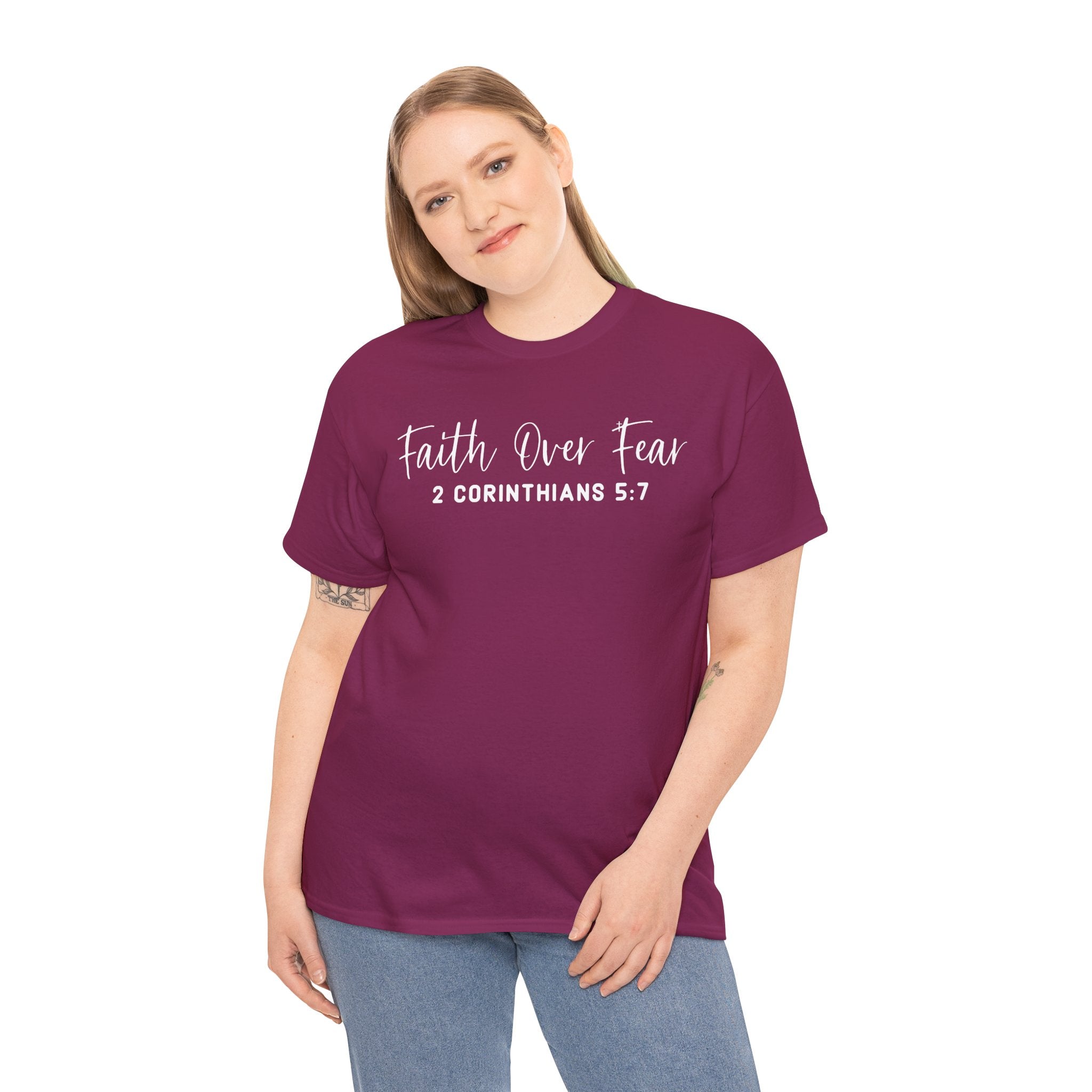 Faith Over Fear- Tee Shirt