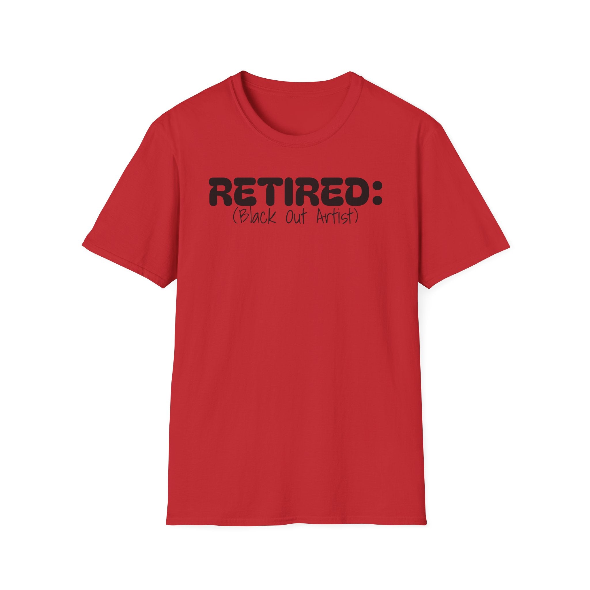 Retired Back Out Artist T-Shirt
