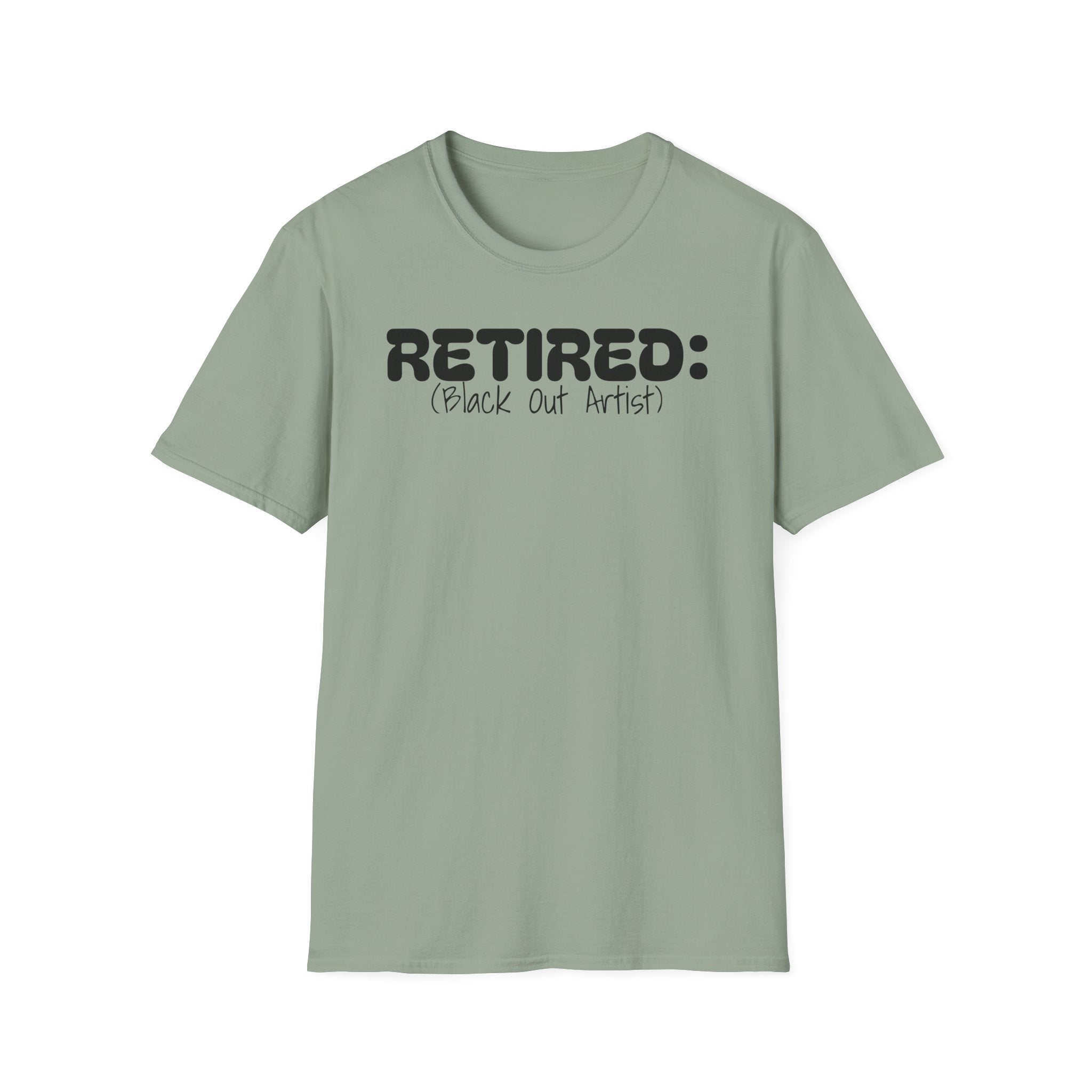 Retired Back Out Artist T-Shirt