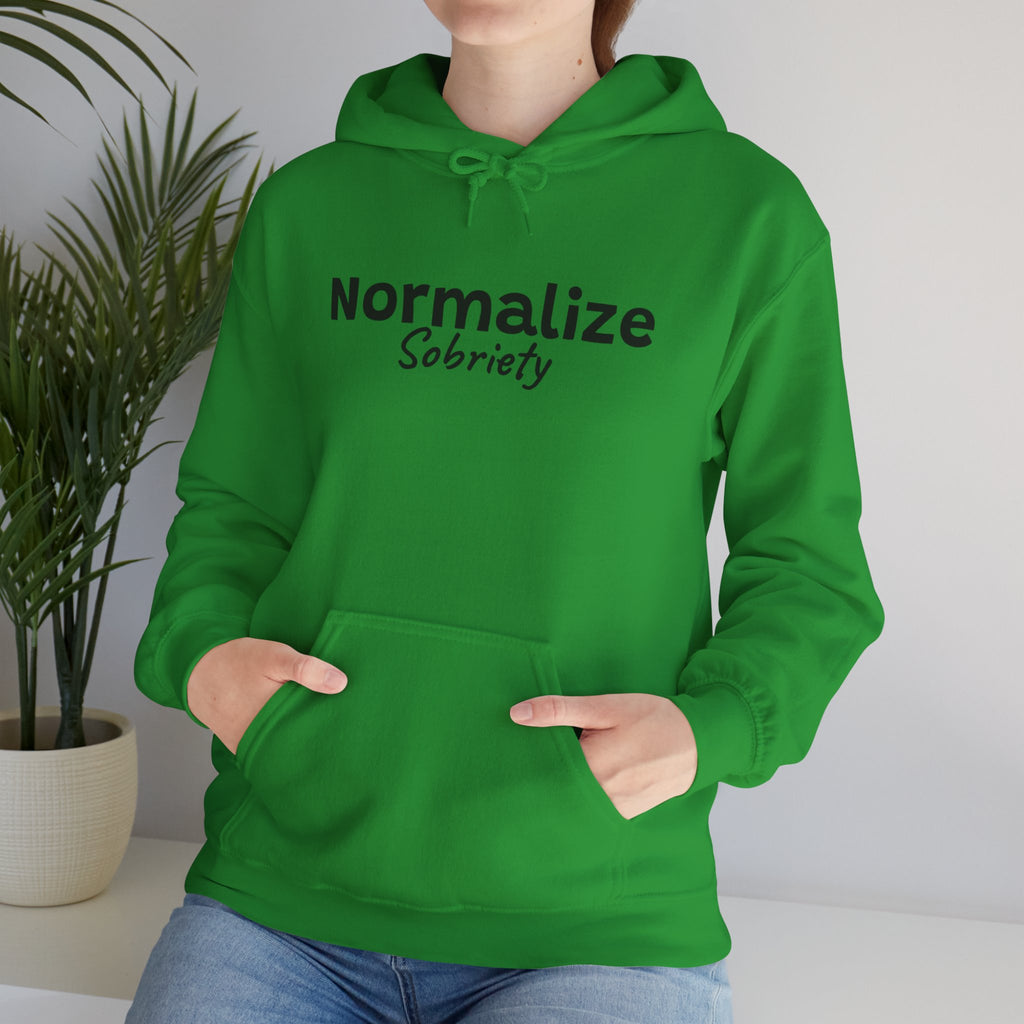 Normalize Sobriety Hoodie