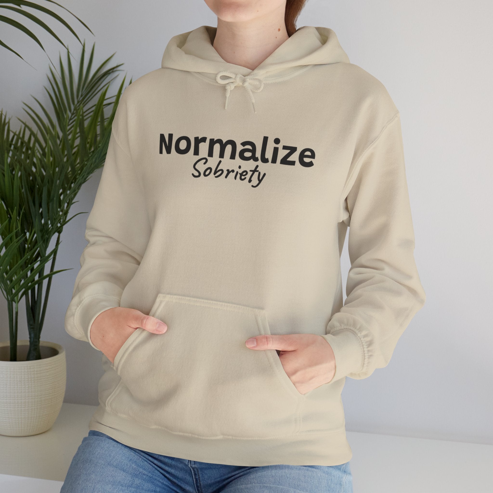 Normalize Sobriety Hoodie